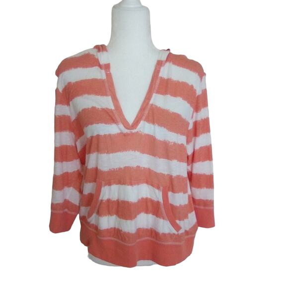 Style & Co Sport Long Sleeve Hooded Shirt - Picture 1 of 7